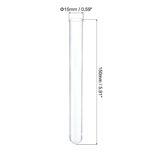 PATIKIL 13ml Plastic Test Tubes view 2