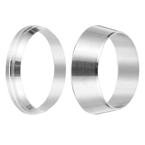 PATIKIL 18mm Tube OD 304 Stainless Steel Compression Tube Fitting Sleeve view 3