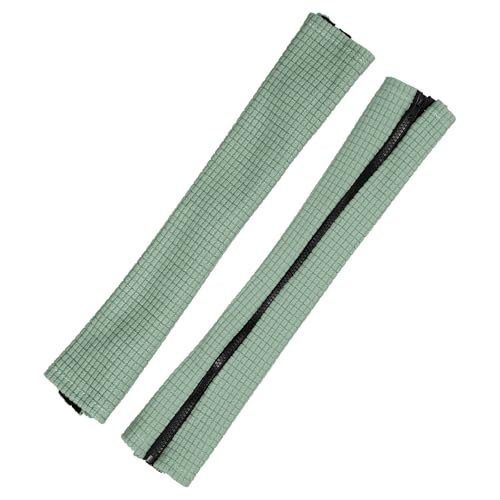 PATIKIL 22x4.3in Office Chair Armrest Covers, 1Pair, Pine Green — PATIKIL