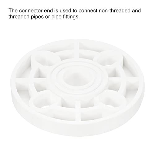 PATIKIL 25mm/1 Inch PVC Pipe Fitting, Flange Pipe Socket Coupling view 5