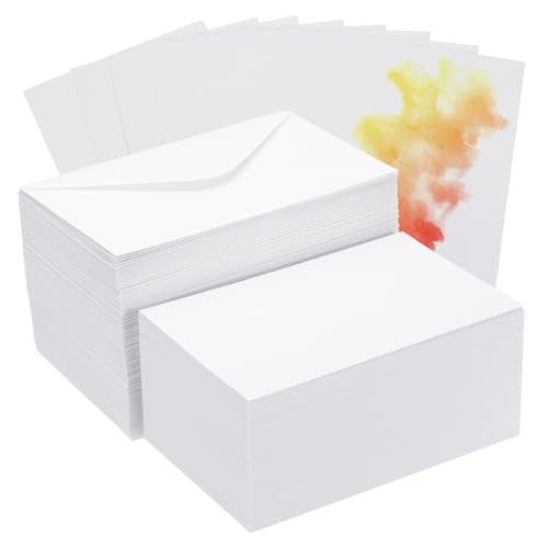 PATIKIL 30 Sets Pure Cotton Watercolor Cards 140lb/300 GSM Postcards — PATIKIL