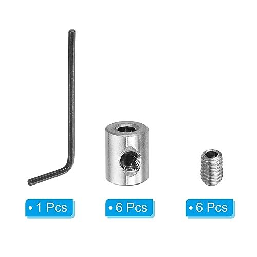 PATIKIL 3mm Hole Wire Rope Clips Set, 6 Pcs 304 Stainless Steel Single view 3