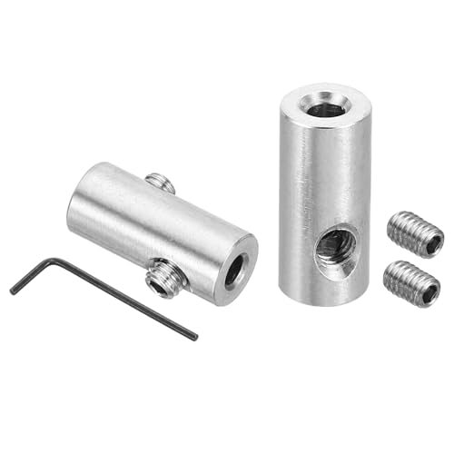 PATIKIL 4mm Hole Wire Rope Clips Set, 2 Pcs 304 Stainless Steel Double — PATIKIL