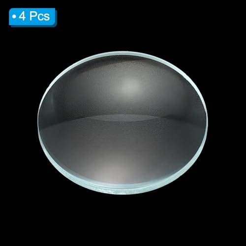 PATIKIL Convex Lens, 50mm Focal Length 30mm (1.18") Diameter Round Glass view 3
