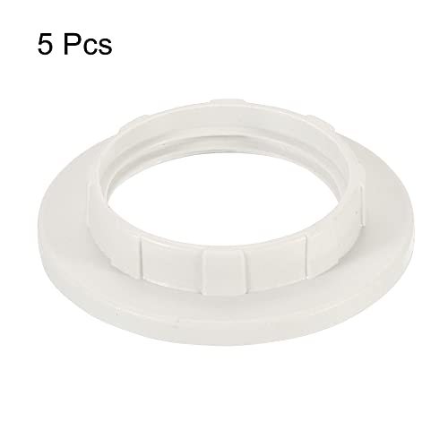 PATIKIL E14 Light Socket Rings, 5 Pack Lamp Shade Holder Adapter Ring view 3