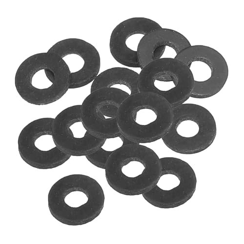 PATIKIL M5 Rubber Flat Washer, 16 Pack 5mm ID 13mm OD 1.5mm Thick Sealing