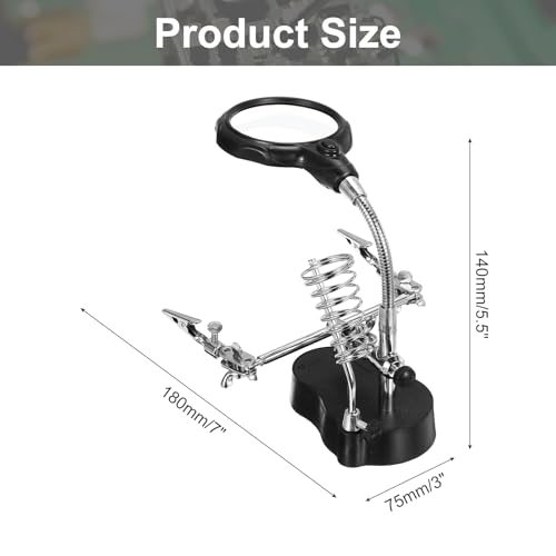 PCB Circuit Board Holder, 3"x7"x5.5" Multifunctional PCB Fixing Holder view 2