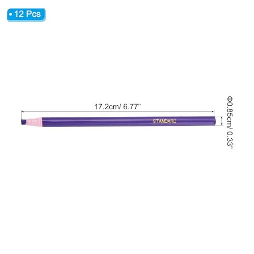 Peel-Off China Markers, 12 Pack Grease Wax Pencils, Wood view 2