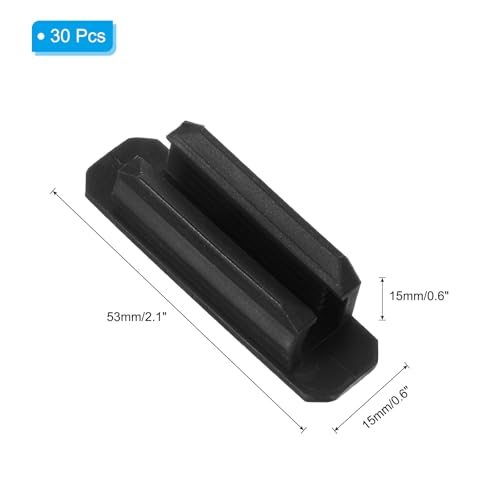 Pen Holder for Desk, 30 Pack Adhesive Pencil Holders Silicone Pencil view 2
