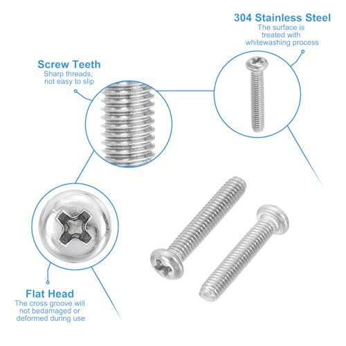 Phillips Pan Head Screws, Pan Head Machine Phillips Drive Screw view 3