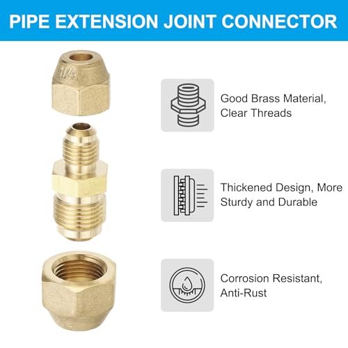 Pipe Extension Joint Connector 1/4" view 4