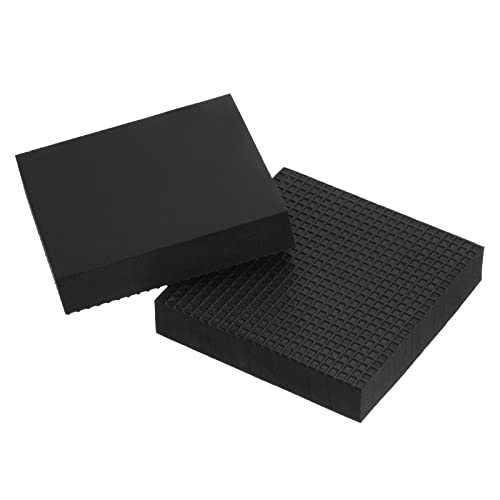 Plant Pot Feet 2x2x0.4 Inch, 8 Pack Invisible Riser Non-Slip Rubber Square — PATIKIL
