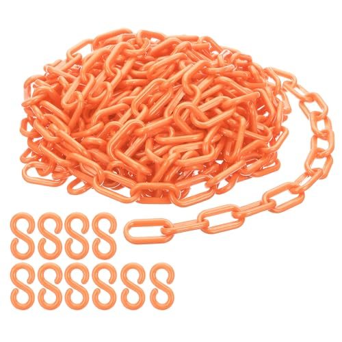 Plastic Chain Links, 30 Feet Safety Chains, Sturdy Plastic Line — PATIKIL