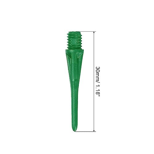 Plastic Dart Tips, 30 Pack 2BA Thread Soft Dart Tips Replacement Plastic view 2