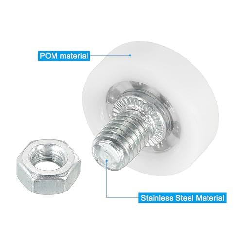 Plastic Drawer Pulley Replacement Wheels Bearing Small Pulley view 4
