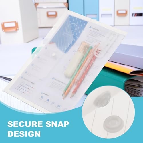 Plastic File Folders 12.6x8.86 A4 Plastic Envelopes view 4