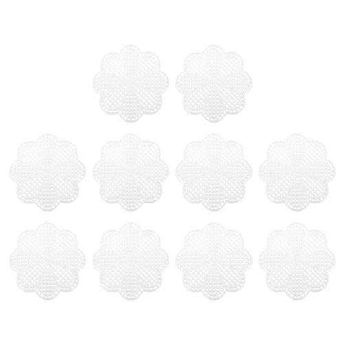 Plastic Mesh Canvas Sheets 3.12inch Blank Yarn Crafting White — PATIKIL