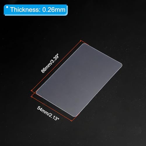 Plastic Opening Card 30pcs 0.26mm Ultra Thin Flexible Pry Opening Tool view 2