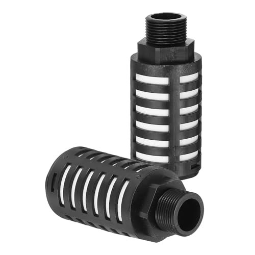 Pneumatic Muffler G 3/4, 2 Pack Plastic Air Compressor Exhaust Muffler — PATIKIL