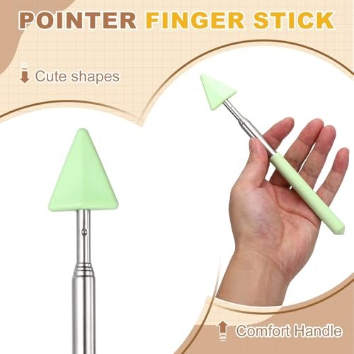 Pointer Finger Stick, Teacher Finger Pointer Stick Retractable Whiteboard view 3