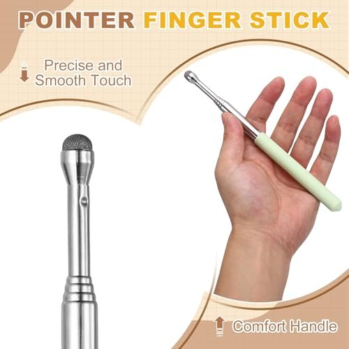 Pointer Finger Stick, Teacher Finger Pointer Stick Stylus-Pen Retractable view 3