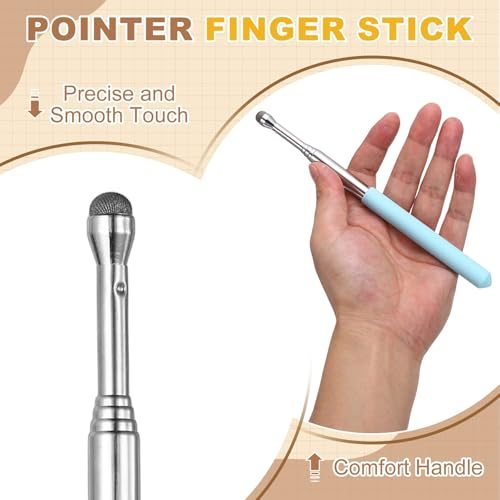 Pointer Finger Stick, Teacher Finger Pointer Stick Stylus-Pen Retractable view 3