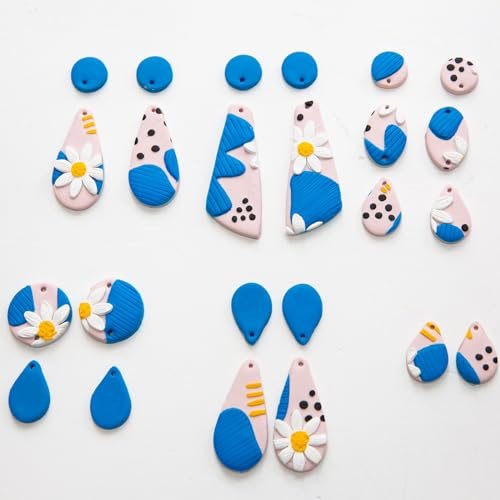 Polymer Clay Cutters, 8 Pcs Round Clay Cutters Circle Shape Cutters view 5
