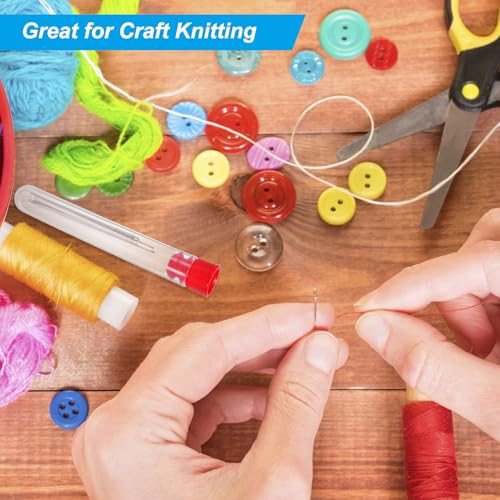 Portable Embroidery Needle Pin Toothpick Storage Tubes Cases Box view 5