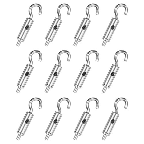 Portable Hook & Eye Turnbuckle Tension — PATIKIL