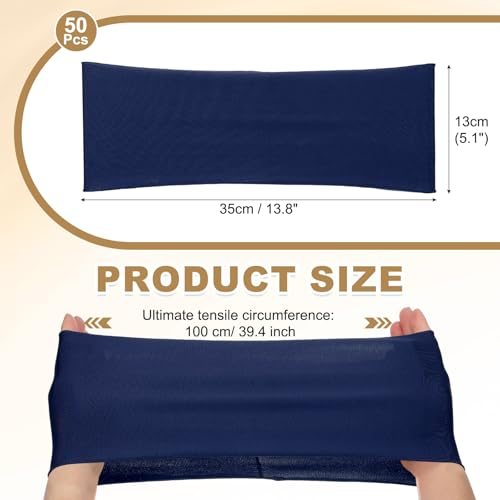 Premium Elastic Stretch Chair Cover Band Ties view 2