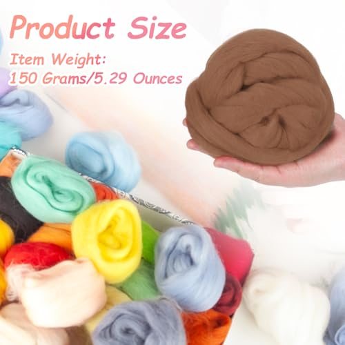 Pure Chunky Roving Yarn Bulk view 2