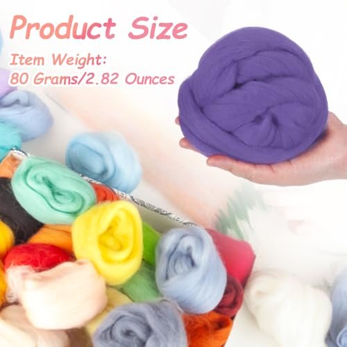 Pure Chunky Roving Yarn view 2