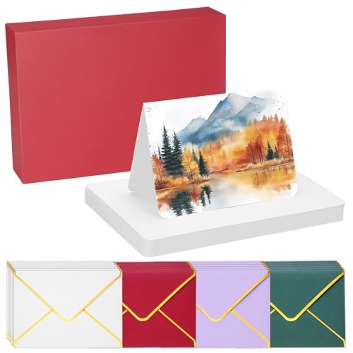 Pure Cotton Watercolor Cards 140lb/300 GSM Postcards Rounded Corners — PATIKIL