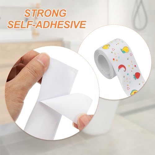 PVC Toilet Caulking Sealant Strip, Bathtub Caulk Sealing Strip Tape view 4