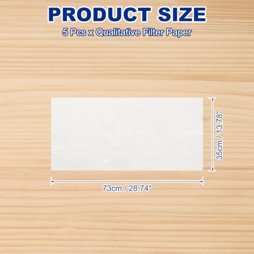 Qualitative Filter Paper 13.78"x28.74" Testing Filter Paper 5Sheet view 2