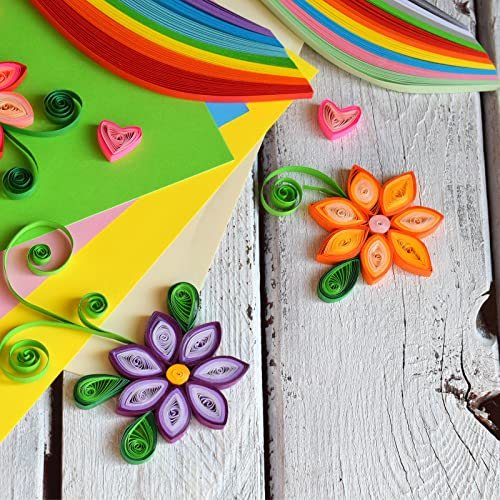 Quilling Strips Paper 120pcs 9/32"(7mm) 54cm Origami Paper Quilling Strip view 5