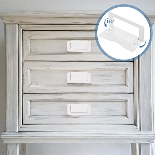 Recessed Pull Door Handle, 2 Pack Invisible Flush Pull Handle view 4