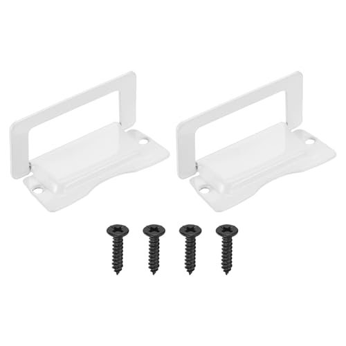 Recessed Pull Door Handle, 2 Pack Invisible Flush Pull Handle — PATIKIL