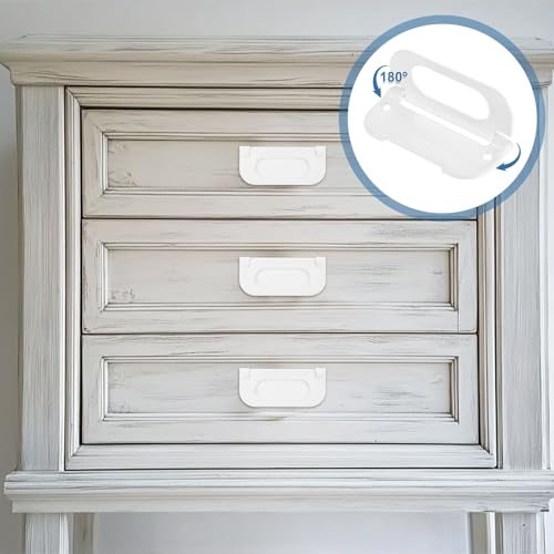 Recessed Pull Door Handle Invisible Flush Pull Handle 4pcs view 4