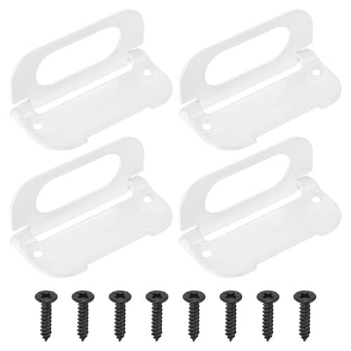 Recessed Pull Door Handle Invisible Flush Pull Handle 4pcs — PATIKIL