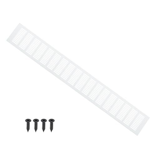 Rectangle Air Vent Cover Aluminum 28x4" Silver — PATIKIL