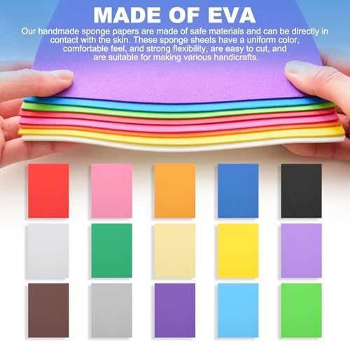 Red EVA Foam Sheets 12x8" 1mm Thick Foam Sheets 20Pcs, Foam Sheet view 4