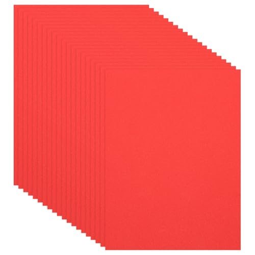 Red EVA Foam Sheets 12x8" 1mm Thick Foam Sheets 20Pcs, Foam Sheet — PATIKIL