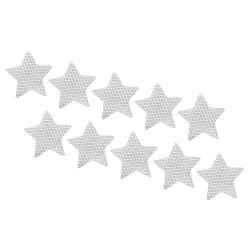 Reflective Stickers, 30 Pack 2.36 x 2.36 Inch Waterproof Adhesive High — PATIKIL