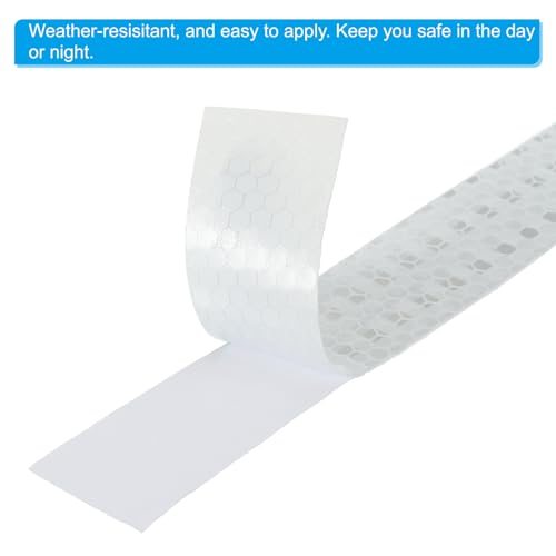 Reflective Tape 1inx33ft High Visibility Tape White view 4