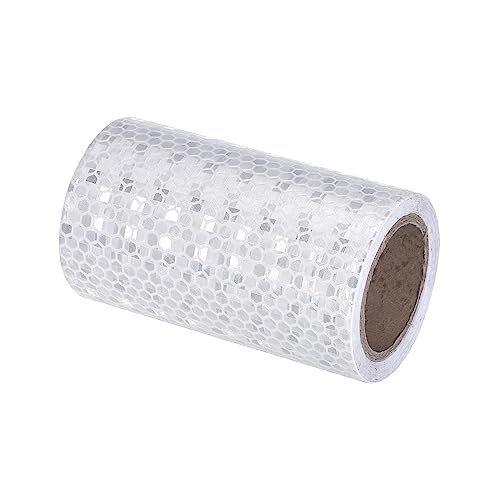 Reflective Tape Safety Sticker 4" x 10FT White — PATIKIL