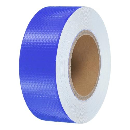 Reflective Tape Self Adhesive 2 in x 82 FT Blue — PATIKIL