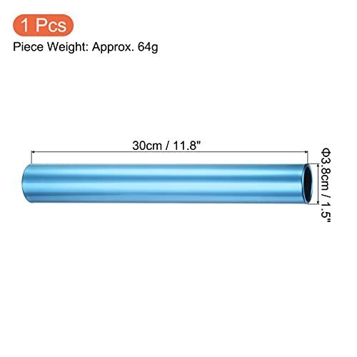 Relay Track Baton, Aluminum Alloy Tube Field Running Race Stick view 2