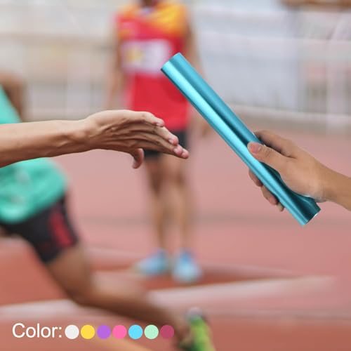 Relay Track Baton, Aluminum Alloy Tube Field Running Race Stick view 5