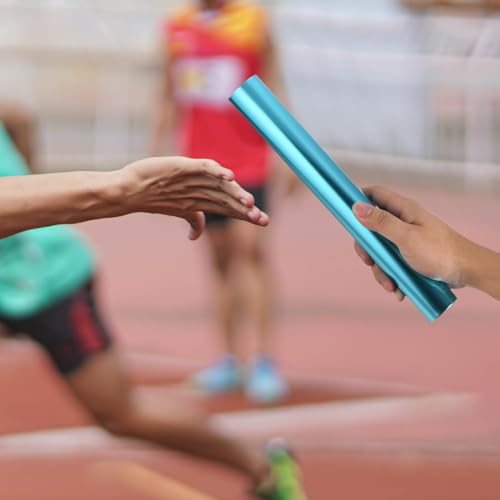 Relay Track Baton, Aluminum Tube Field Running Race Stick Corrosion view 5